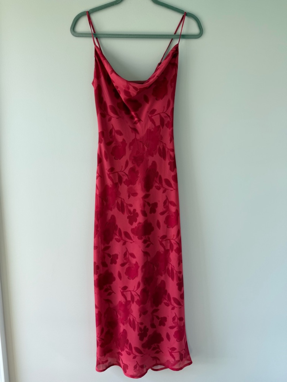 Dynamite cowl neck Satin Slip Dress